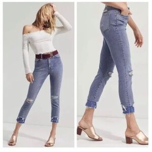 BDG x Urban Outfitters Twig High Rise Layered Distressed Jeans